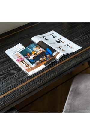 Wooden Desk With 3 Drawers | Richmond Interiors Hunter | Oroa.com