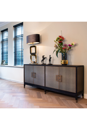 Leather Modern Sideboard | Richmond Interiors Bloomingville | Oroa.com