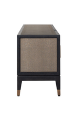Modern Leather TV Unit | Richmond Interiors Bloomingville | Oroa.com