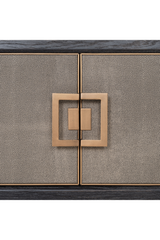Modern Leather TV Unit | Richmond Interiors Bloomingville | Oroa.com