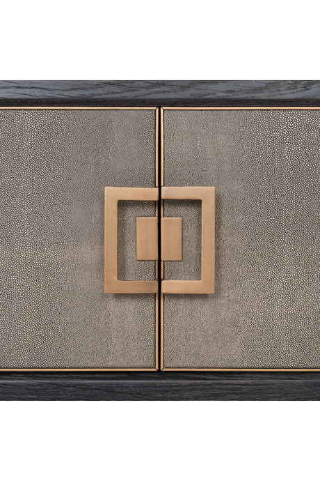 Modern Leather TV Unit | Richmond Interiors Bloomingville | Oroa.com