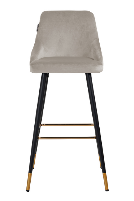 Velvet Gold Accent Bar Stool | Richmond Interiors Imani | Oroa.com