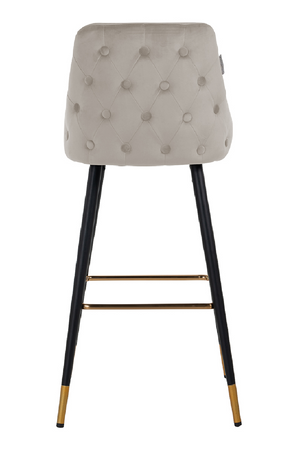 Velvet Gold Accent Bar Stool | Richmond Interiors Imani | Oroa.com