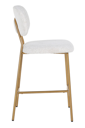 Brushed Metal Counter Stool | Richmond Interiors Xenia | Oroa.com