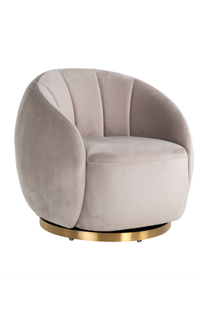 Round Swivel Easy Chair | Richmond Interiors Jago | Oroa.com