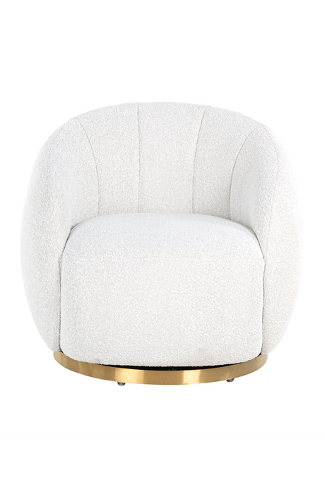 Round Swivel Easy Chair | Richmond Interiors Jago | Oroa.com