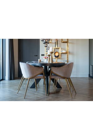 Modern Velvet Dining Chair | Richmond Interiors Gwen | Oroa.com