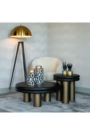 Metal Tripod Coffee Table | Richmond Interiors Macaron | Oroa.com