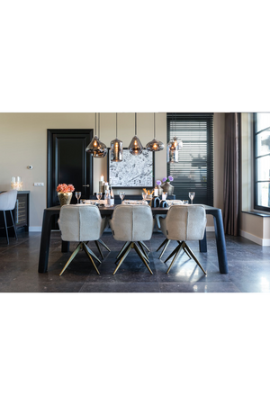 Rectangular Wood Dining Table | Richmond Interiors Baccarat | OROA.com