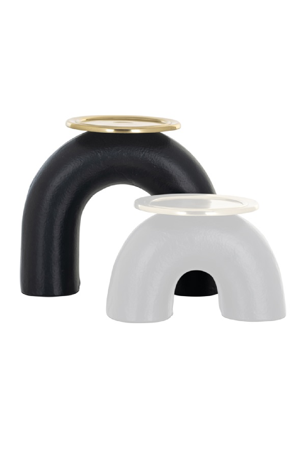 Black Arched Candle Holder L | OROA Femke | Oroa.com