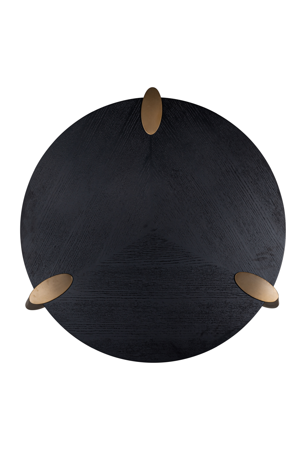 Black Oak Round Coffee Table | Richmond Interiors Brody | Oroa.com
