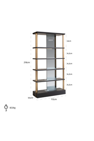 Mirror Accent Display Cabinet | Richmond Interiors Rigley | Oroa.com