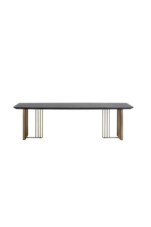 Black Oak Dining Table | Richmond Interiors Maverick | Oroa.com