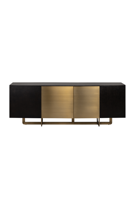 Black Oak 4-Door Sideboard | Richmond Interiors Dax | Oroa.com