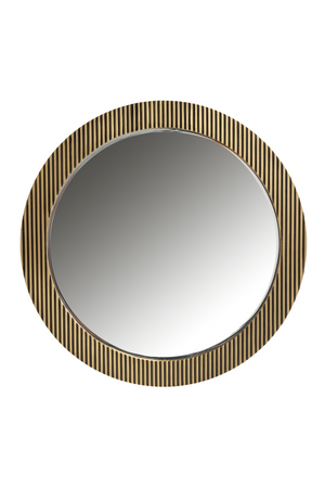 Gold Round Mirror | Richmond Interiors Ironville | Oroa.com