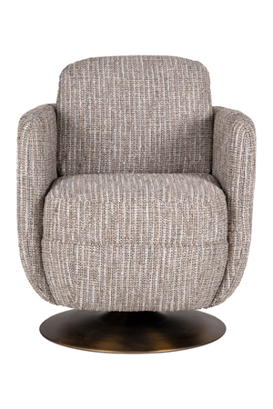Upholstered Modern Swivel Chair | Richmond Interiors Turner | Oroa.com