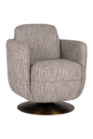 Upholstered Modern Swivel Chair | Richmond Interiors Turner | Oroa.com