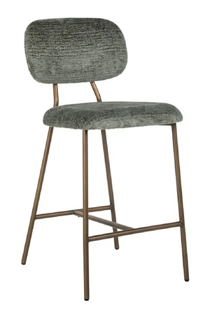 Brushed Metal Counter Stool | Richmond Interiors Xenia | Oroa.com