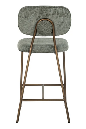 Brushed Metal Counter Stool | Richmond Interiors Xenia | Oroa.com