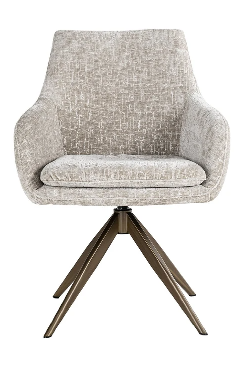 Upholstered Quadropod Swivel Chair | OROA Lisonne | Oroa.com