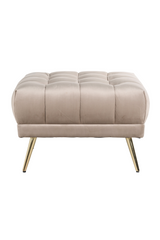 Modern Upholstered Hocker | Richmond Interiors Huxley