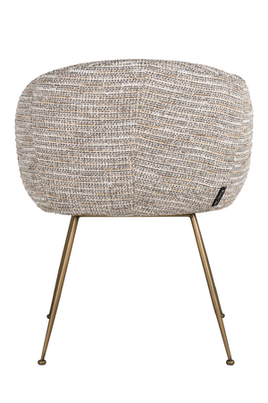 Beige Curved Dining Chair | Richmond Interiors Amalfi | Oroa.com