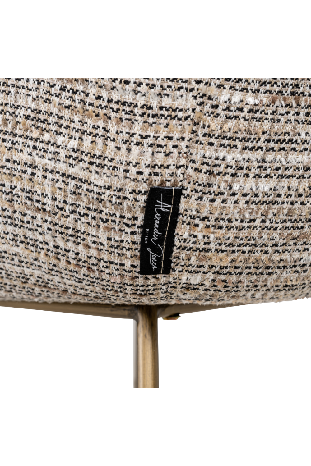 Beige Curved Dining Chair | Richmond Interiors Amalfi | Oroa.com