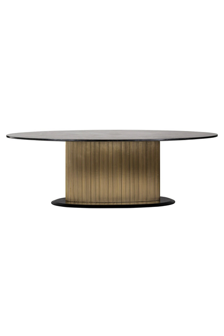 Modern Pedestal Dining Table | Richmond Interiors Ironville | Oroa.com