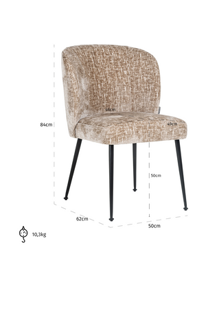 Upholstered Modern Dining Chair | OROA Fallon | Oroa.com