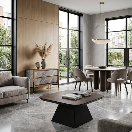   Oak Modern Coffee Table | Oroa.com
