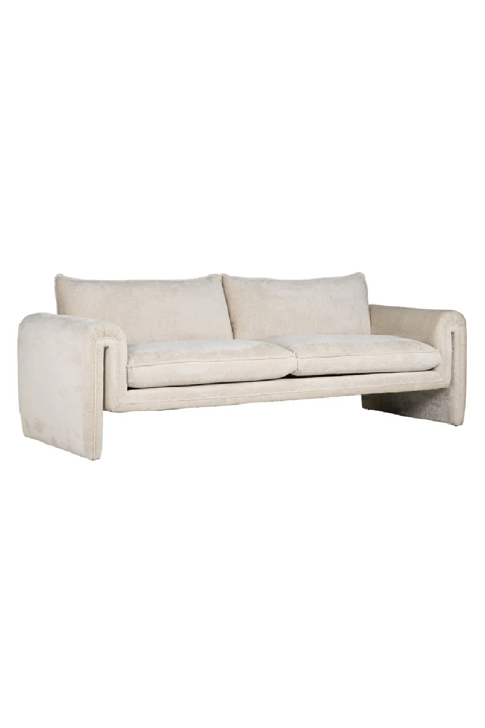 White Chenille Modern Sofa | Richmond Interiors Sandro | Oroa.com