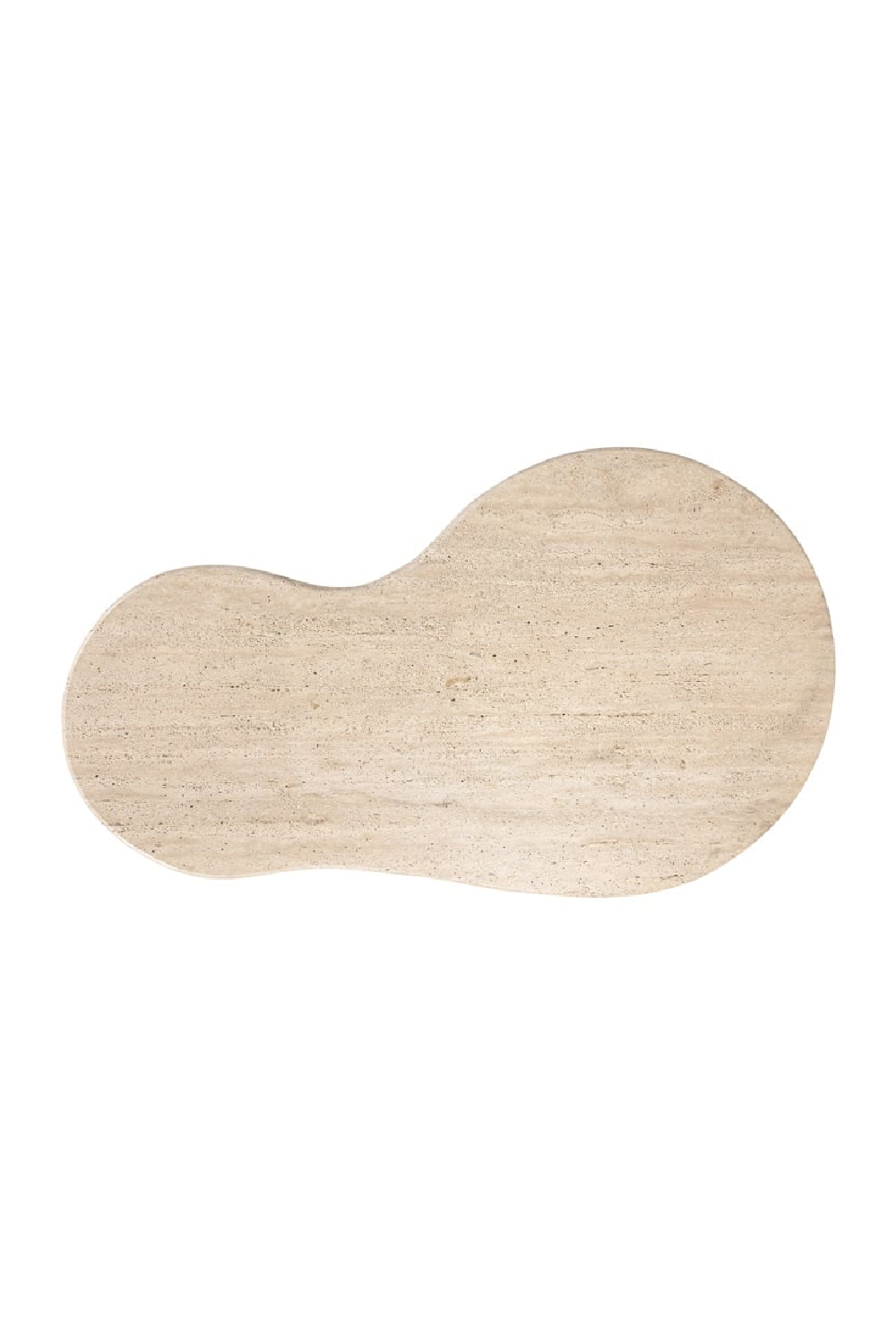 Organic-Shaped Travertine Coffee Table | Richmond Interiors Douglas | Oroa.com