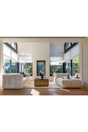 Gold Rectangular Coffee Table | Richmond Interiors Ironville | Oroa.com