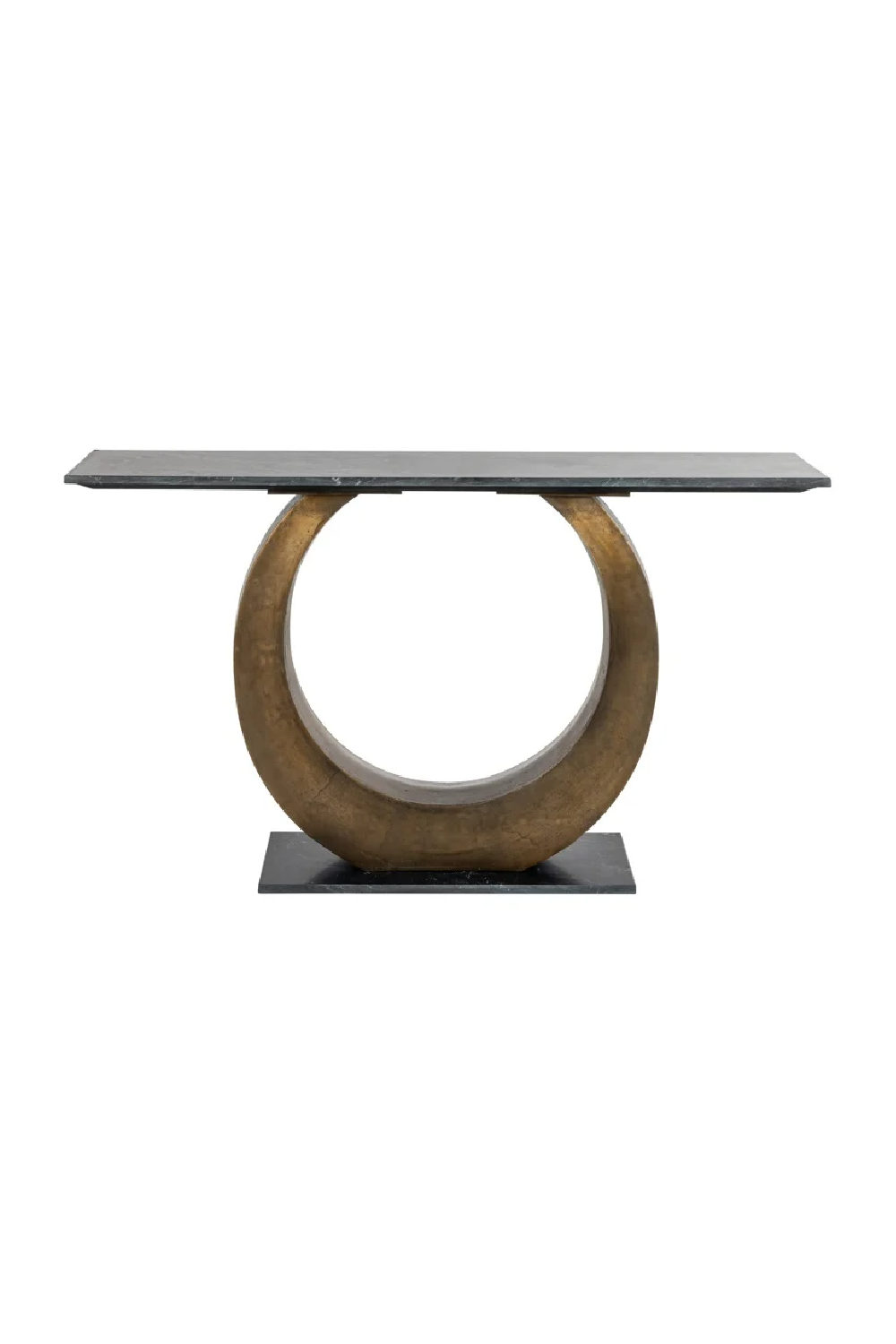 Aluminium Ring Console Table | Richmond Interiors Luna | Oroa.com