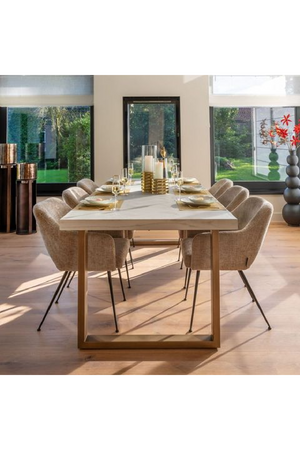 Cream Oak Dining Table | Richmond Interiors Whitebone | Oroa.com