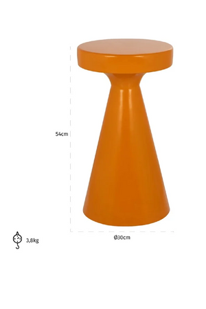 Orange Modern Side Table | Richmond Interiors Kimble | Oroa.com