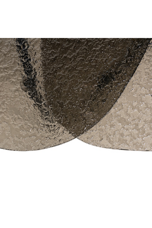 Black Glass Coffee Table Set (2) | Richmond Interiors Riley | Oroa.com