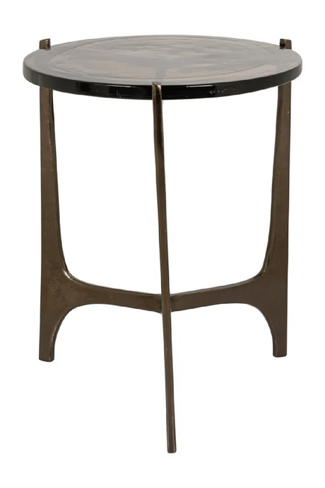 Round Glass Side Table | Richmond Interiors Mateo | Oroa.com