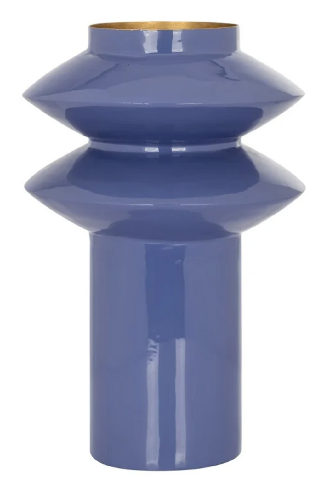 Blue Iron Modern Vase | Richmond Interiors Cedar | Oroa.com