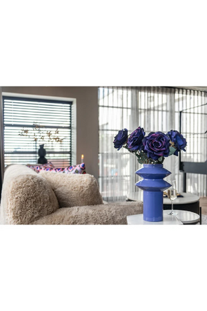 Blue Iron Modern Vase | Richmond Interiors Cedar | Oroa.com