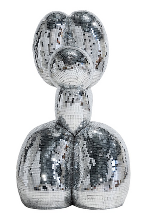 Mosaic Glass Sculptural Deco L | Richmond Interiors Dog | Oroa.com