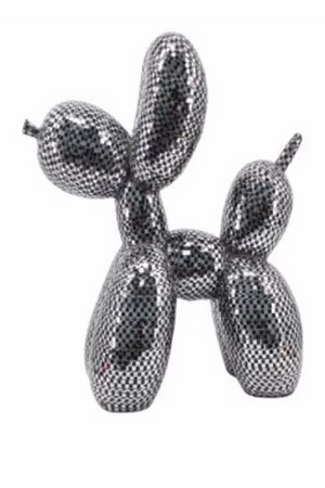 Hand-Carved Mosaic Glass Deco | Richmond Interiors Dog | Oroa.com