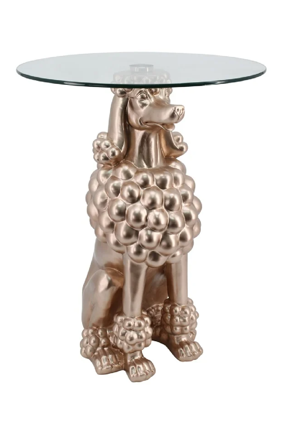 Sculptural Art Deco Side Table | OROA Poodle | Oroa.com