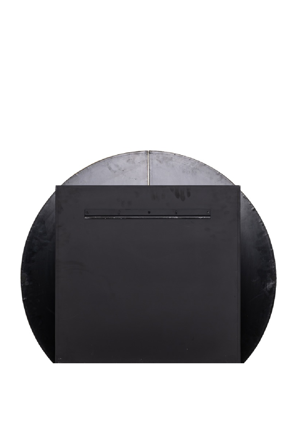 Circular Gold Wall Cabinet | Richmond Interiors Bowie | Oroa.com