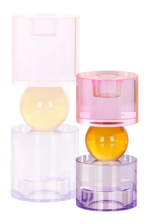 Crystal Modern Candle Holder | Richmond Interiors Zahra | Oroa.com