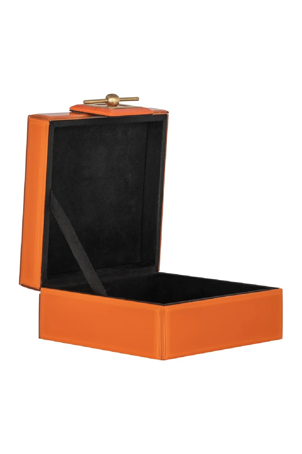 Orange Glass Jewelry Box | OROA Bodine | Oroa.com