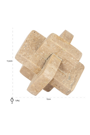 Carved Stone Deco Object | Richmond Interiors Mony | Oroa.com