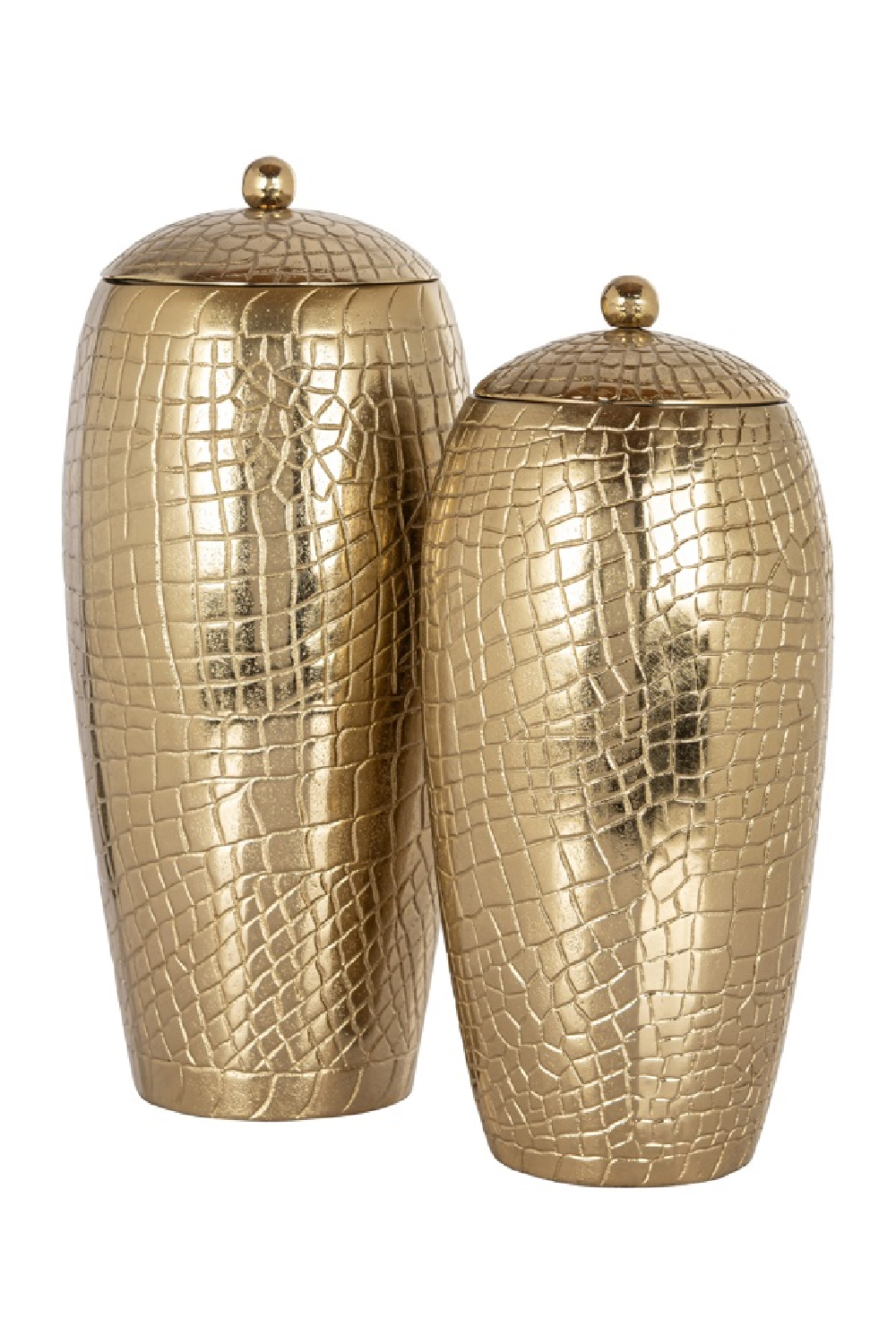 Gold Aluminium Jar | Richmond Interiors Marieke | Oroa.com