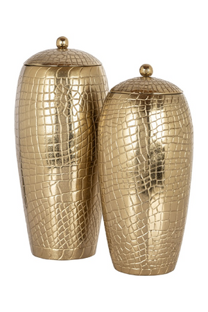 Gold Aluminium Jar | Richmond Interiors Marieke | Oroa.com