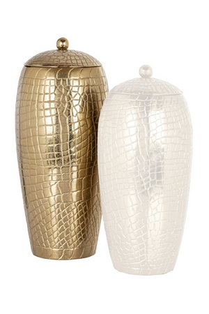 Gold Aluminium Jar | Richmond Interiors Marieke | Oroa.com